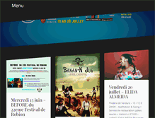 Tablet Screenshot of festivalderobion.com